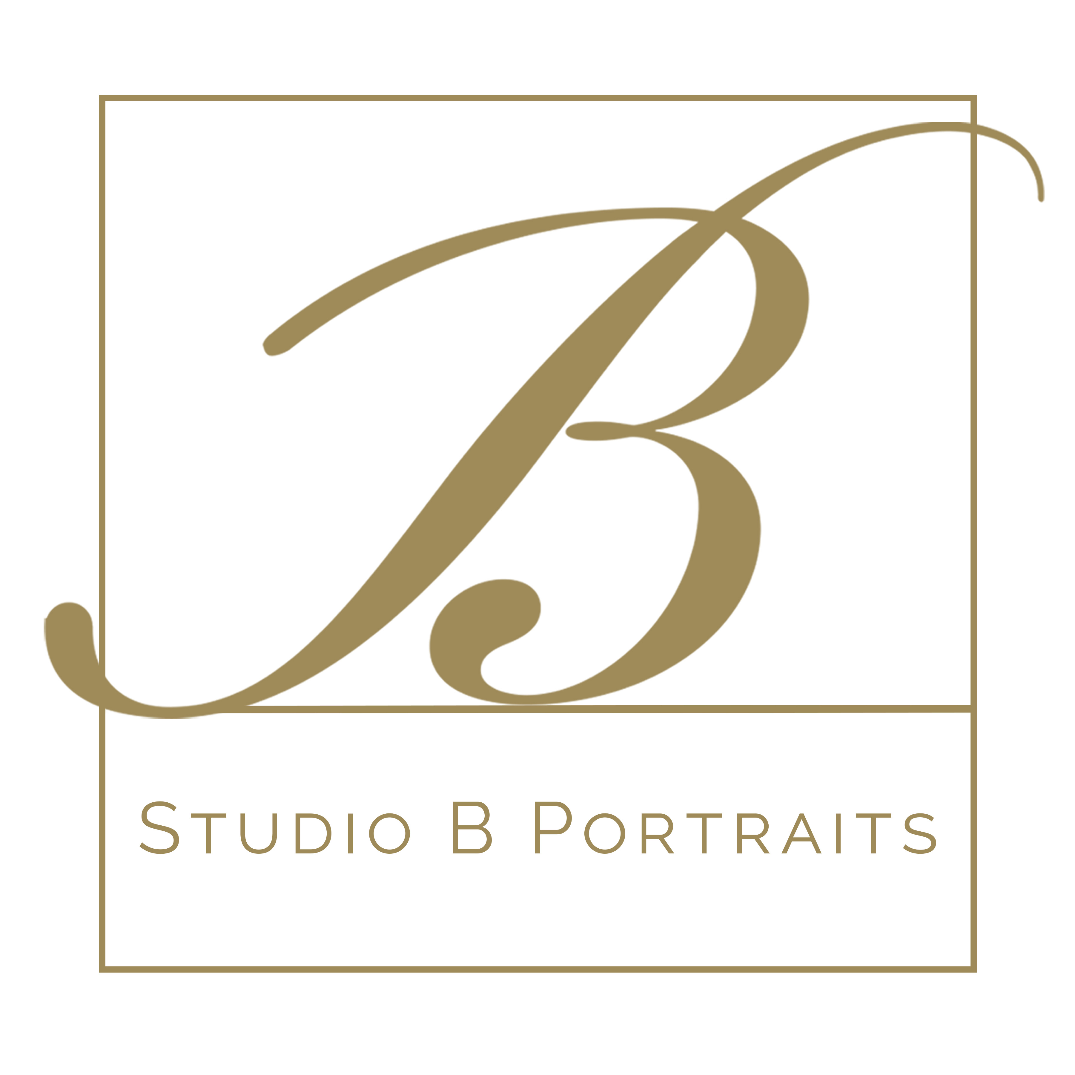 Studio B Portraits Logo